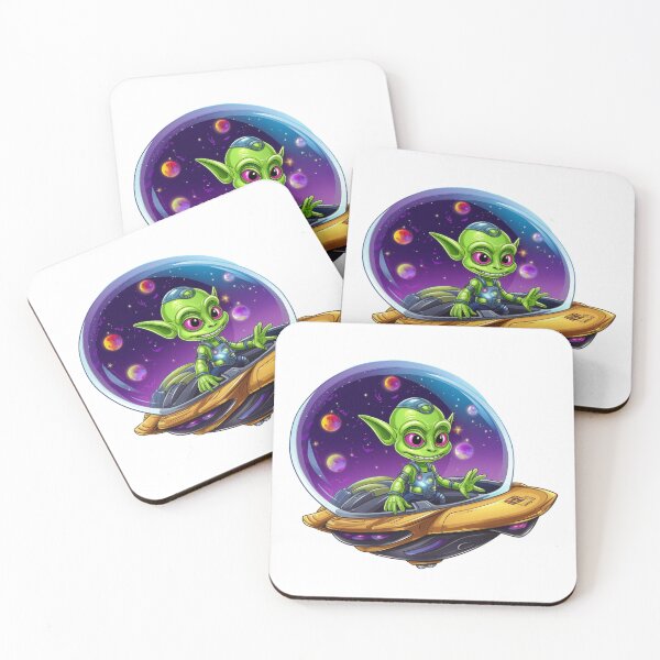 Item preview, Space Alien Pilot designed and sold by New-School-Wave.