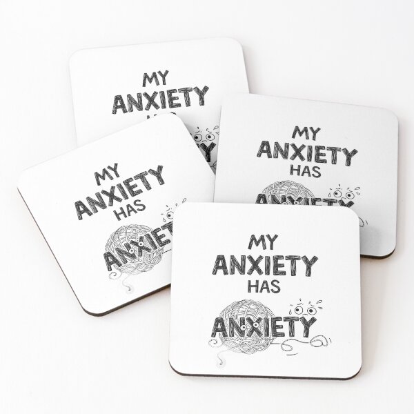 Item preview, My anxiety has anxiety designed and sold by Liberty Labels.