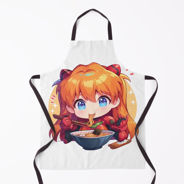Item preview, Soryu Neon Asuka Langley Evangelion Anime Girl Ramen Glare designed and sold by 108Recordings.