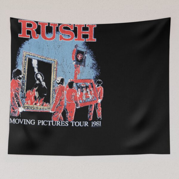 Item preview, Rush Moving Pictures Tour T-Shirt Rush Band T-Shirt Rush Presto Tour Shirt Rush Tour 1990 T-Shirt Rush Rock Band Shirt designed and sold by Aim1Pelletier.