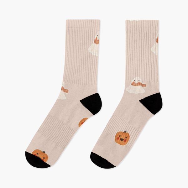 Item preview, Ghosts wearing scarves with pumpkins  designed and sold by Shars-creations.
