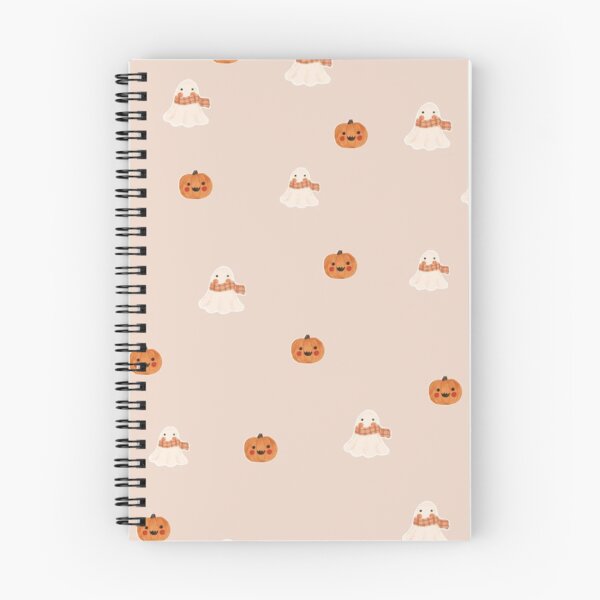 Item preview, Ghosts wearing scarves with pumpkins  designed and sold by Shars-creations.