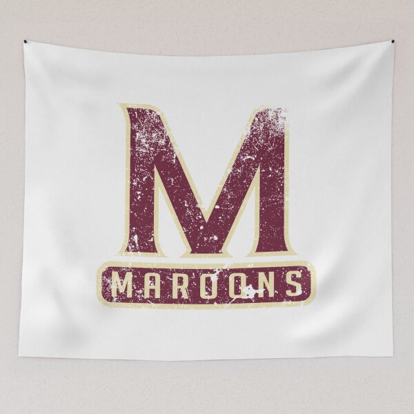 Item preview, Maroons - Primary Color Logo (Distressed) designed and sold by Lavadacarter.