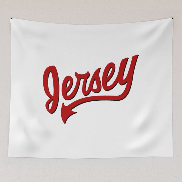 Item preview, Jersey Devil Script Logo Improved designed and sold by Lavadacarter.