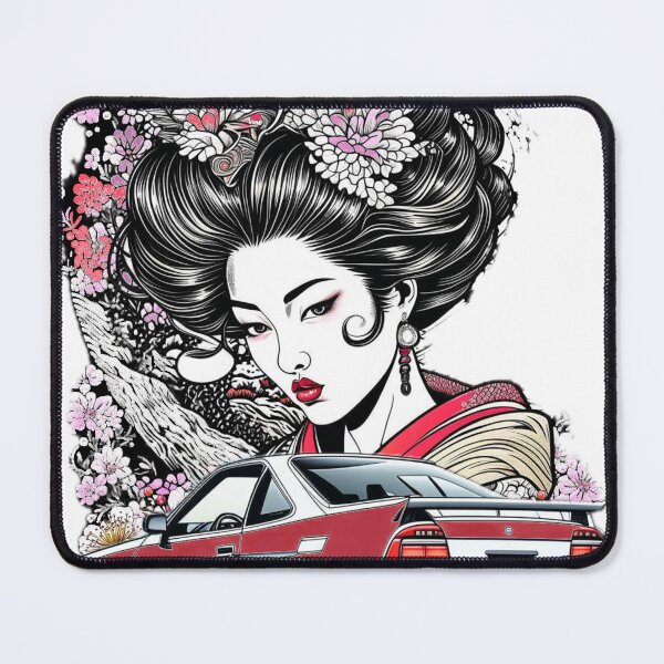 Artikelvorschau, Samurai-Rennen – Seidengewandete Assassinen-Geisha entworfen und verkauft von DesignsbyBas.