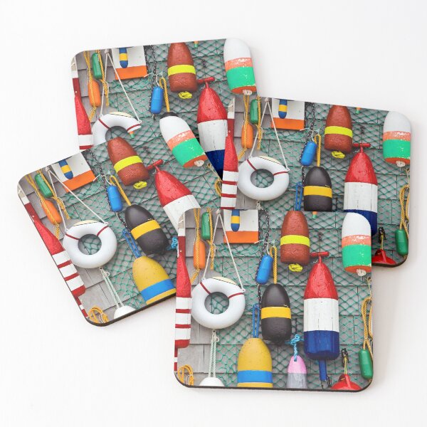Item preview, Fishing nets and Lobster Trap Buoys designed and sold by Roxane Bay.