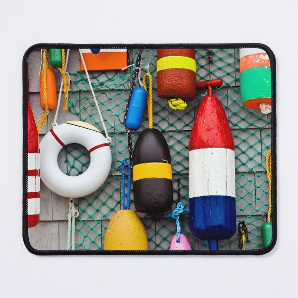 Item preview, Fishing nets and Lobster Trap Buoys designed and sold by Roxane Bay.