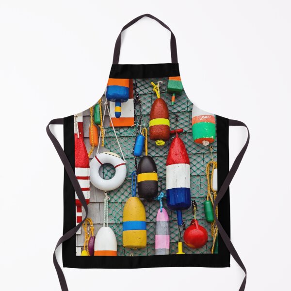 Item preview, Fishing nets and Lobster Trap Buoys designed and sold by Roxane Bay.
