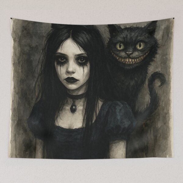 Item preview, Alice in the Maw of Midnight designed and sold by Woven-myth.