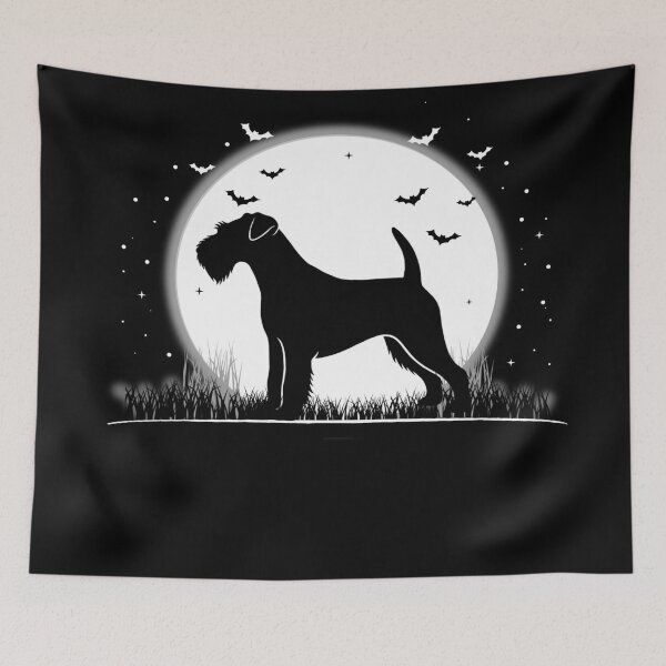 Item preview, Lakeland Terrier Dog – Halloween Moon Silhouette designed and sold by The Real Life Symphony.
