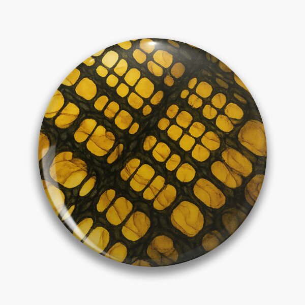 Item preview, Abstract Cellular Grid in Yellow and Black designed and sold by optimusprime39.