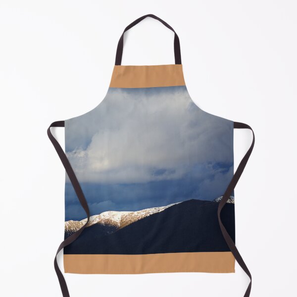 Item preview, Snow-Capped Mountain Under Dramatic Skies designed and sold by Joy Watson - Natural Light Photography .