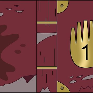 Artwork thumbnail, Journal 1- Gravity Falls by wanderingent
