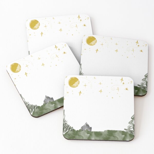 Item preview, Outdoorsy night designed and sold by ThePrintedSpool.