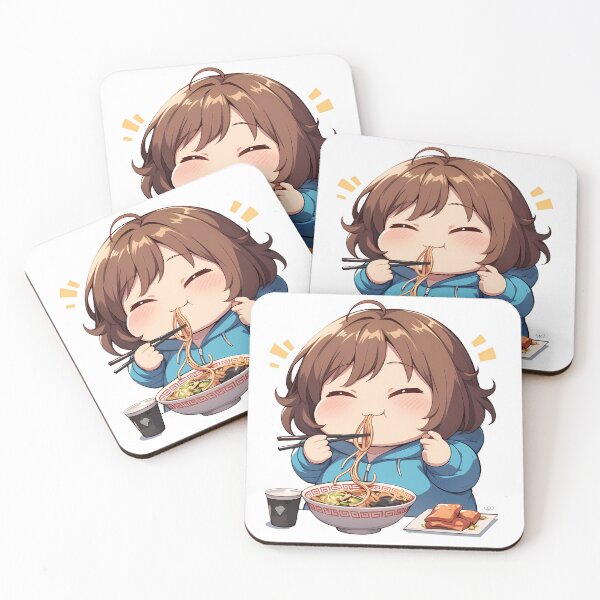 Item preview, Shiho Nishizumi Girls und Panzer Ramen Chibi Anime designed and sold by SuperTeamCanada.
