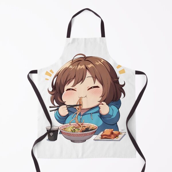 Item preview, Shiho Nishizumi Girls und Panzer Ramen Chibi Anime designed and sold by SuperTeamCanada.