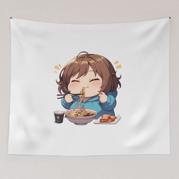 Item preview, Shiho Nishizumi Girls und Panzer Ramen Chibi Anime designed and sold by SuperTeamCanada.