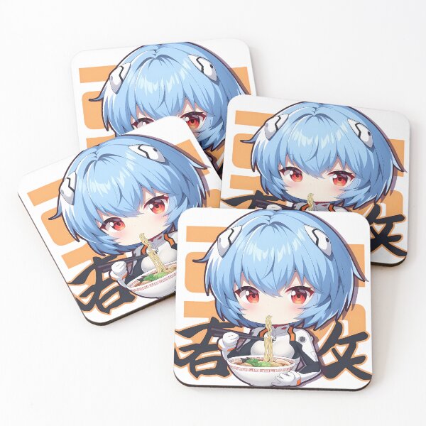 Item preview, Neon Genesis Rei Ayanami Evangelion Blue Hair Ramen Anime designed and sold by SuperTeamCanada.
