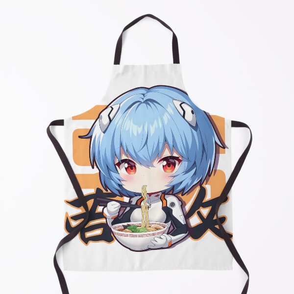 Item preview, Neon Genesis Rei Ayanami Evangelion Blue Hair Ramen Anime designed and sold by SuperTeamCanada.