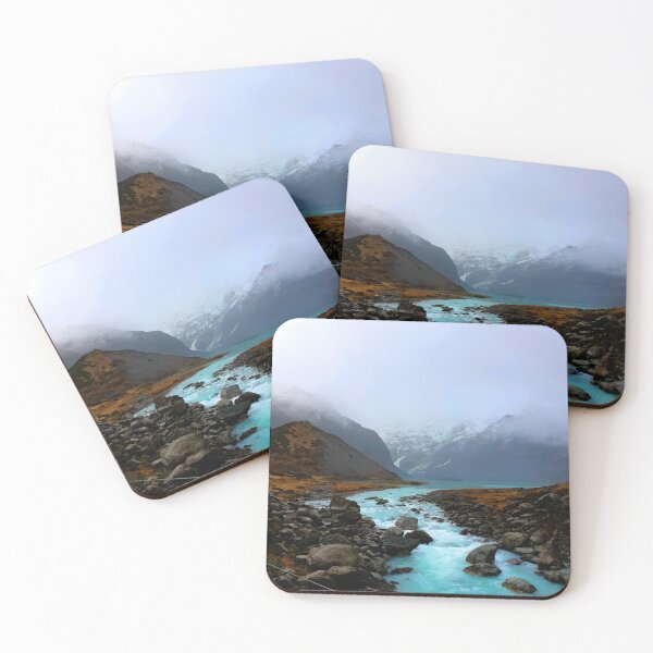 Item preview, New Zealand Glacial River Art Print designed and sold by BigManRey.