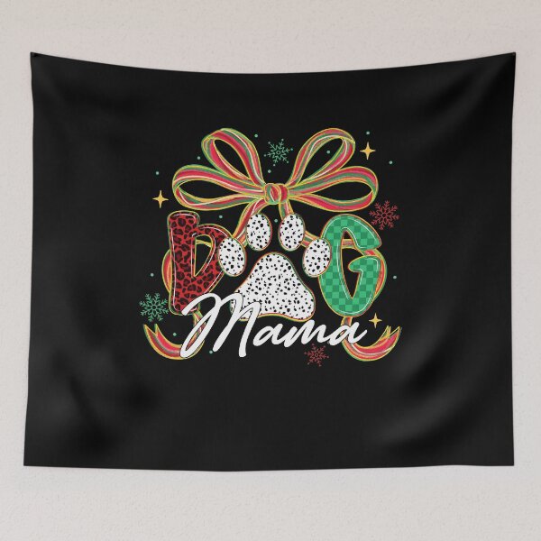 Item preview, Dog Mama Christmas Coquette designed and sold by Ludvighagglund.