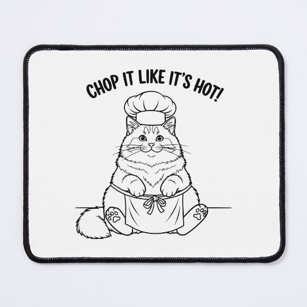 Item preview, Funny Cat Chef Cooking Pun designed and sold by BigManRey.