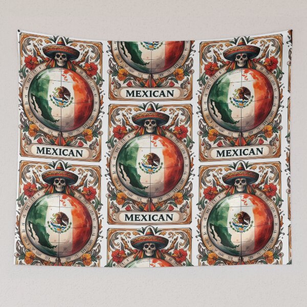 Item preview, Mexican Flag designed and sold by HaydenMillepied.