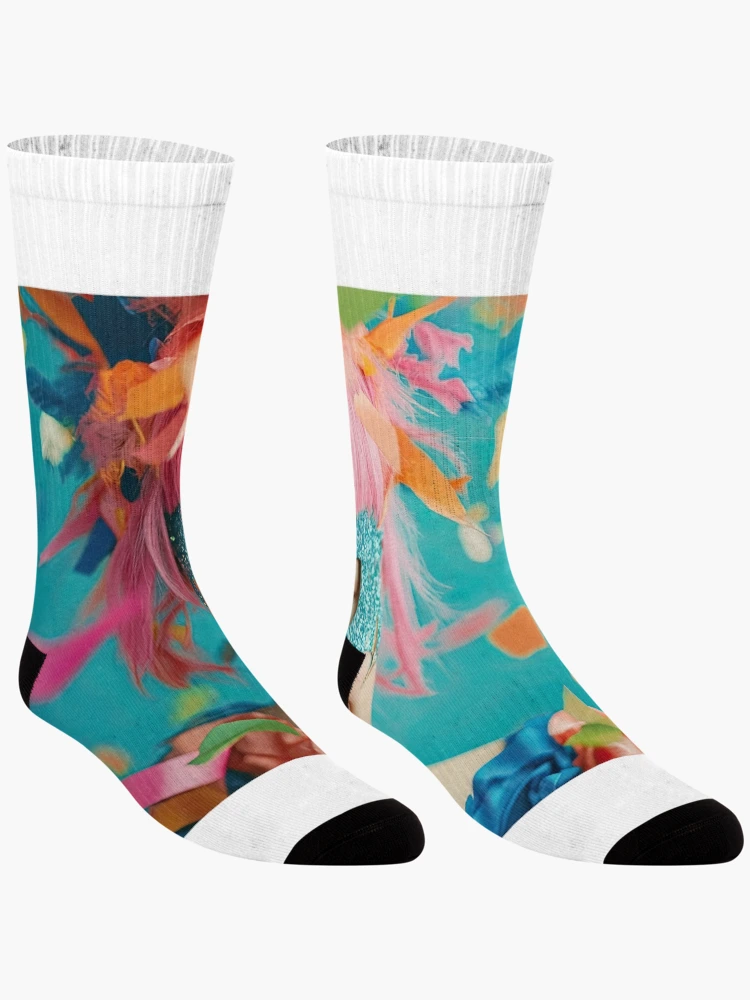 Thumbnail 3 of 5, Socks, Purim designed and sold by RicoInStudios.