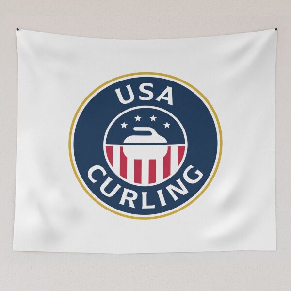 Item preview, Usa Curling Logo designed and sold by Missaceyenesik.