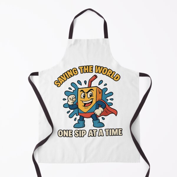 Item preview, Funny Superhero Cartoon Juicebox – Saving the World One Sip at a Time designed and sold by Epic Threads Designs.