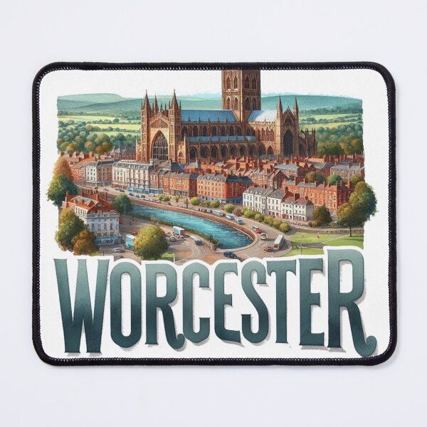 Item preview, Worcester England - Travel Art designed and sold by HaydenMillepied.