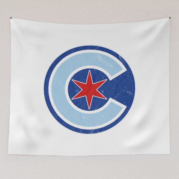 Item preview, Chicago Wrigleyville Star Logo Vintage Emblem Distressed Version designed and sold by Missaceyenesik.