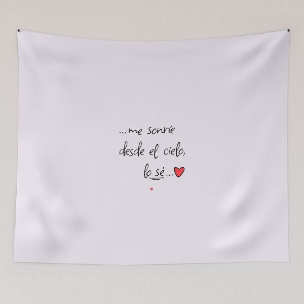 Item preview, He smiles at me from heaven, I know (fc) designed and sold by XUSRedbubble.