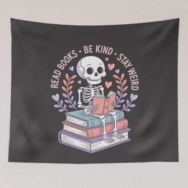 Item preview, Quirky Slogan, Read Books, Be Kind, Stay Weird designed and sold by graphic-genie.