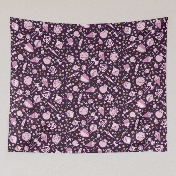 Item preview, Feywild Bloom – D&D Inspired Fantasy Pattern Art designed and sold by OopsIMadeItAgainAUS.