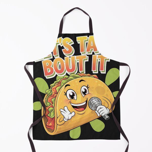 Item preview, Let’s Taco ‘Bout It - Screaming Taco Character designed and sold by AbbeyJacobsh.