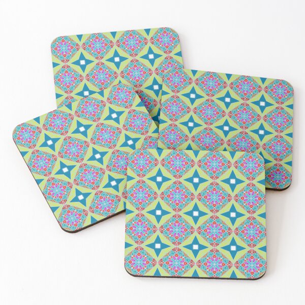 Item preview, Seamless kaleidoscopic mosaic pattern background designed and sold by PWDigitalArt.