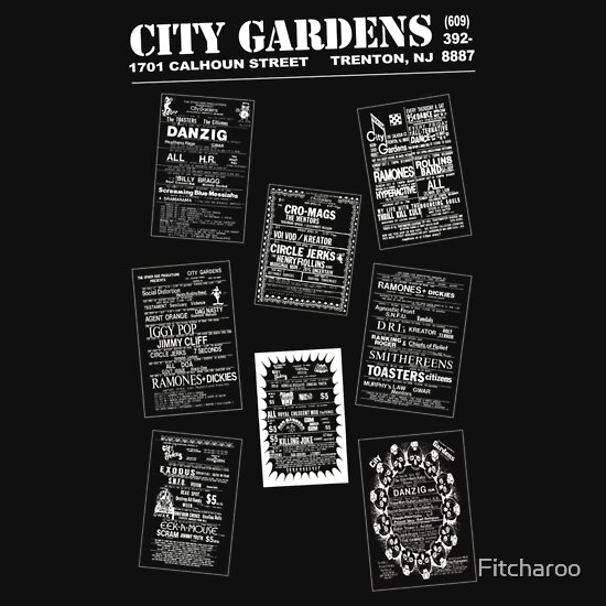 City Gardens Punk Card Tee Shirt V 3 1 A T Shirt Of Punk