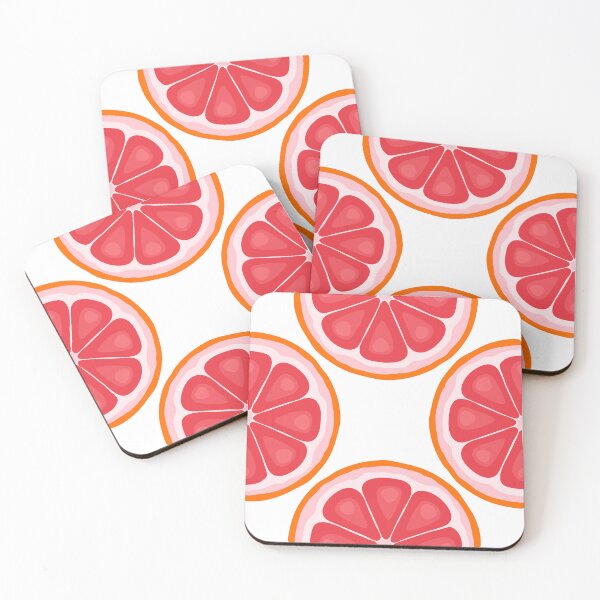 Item preview, Grapefruit Slices Print Pattern designed and sold by ShapeAndSoul.