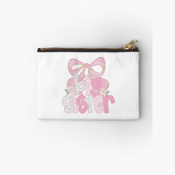 Item preview, Big Sister Pink Bow Baby Girl designed and sold by Ludvighagglund.