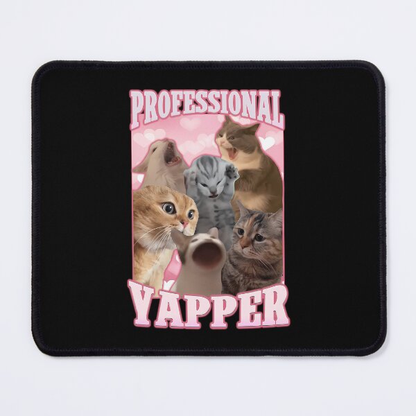 Item preview, Professional Yapper Funny Cat Meme designed and sold by BrooksReichel.