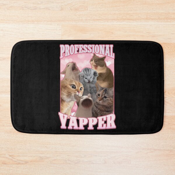 Item preview, Professional Yapper Funny Cat Meme designed and sold by BrooksReichel.