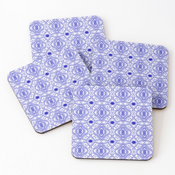 Item preview, Geometric pattern featuring interlocking diamond shapes in purple and beige, set against a white background. designed and sold by PWDigitalArt.