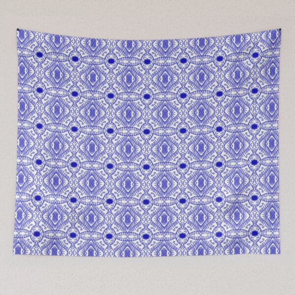 Item preview, Geometric pattern featuring interlocking diamond shapes in purple and beige, set against a white background. designed and sold by PWDigitalArt.