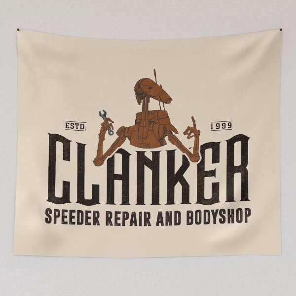 Item preview, Clanker (B1-Battle Droid) Roger Roger Repair Shop designed and sold by Modern-Artsmith.