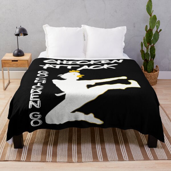 Item preview, Chicken Attack Go Chicken Go White Ninja Meme designed and sold by BrooksReichel.