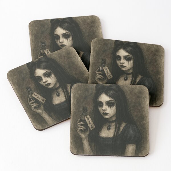 Item preview, Alice and the Elixir of Descent designed and sold by Woven-myth.
