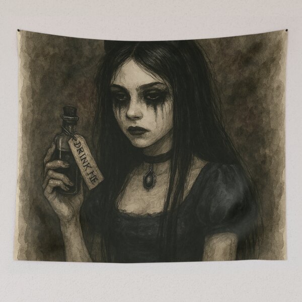 Item preview, Alice and the Elixir of Descent designed and sold by Woven-myth.