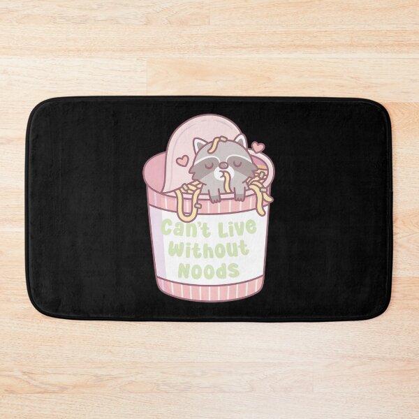 Item preview, Noodle Loving Raccoon: Can't Live Without Noods Ramen Bowl Design designed and sold by SylviaWilliam.