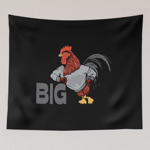 Item preview, Big Rooster - Funny Innuendo Chicken designed and sold by BrooksReichel.